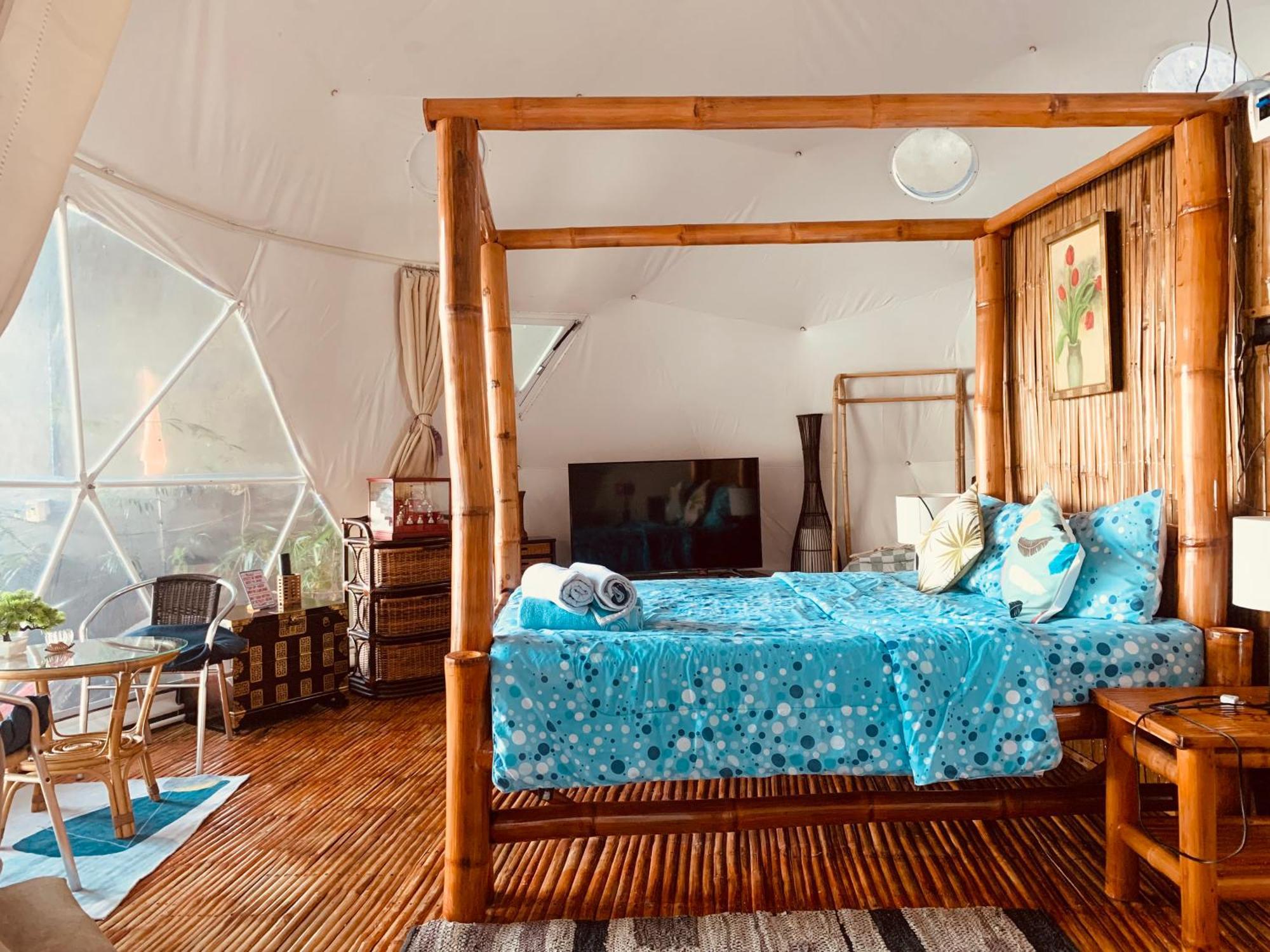 Glamping Dome Dauin Beach Resort Exterior foto
