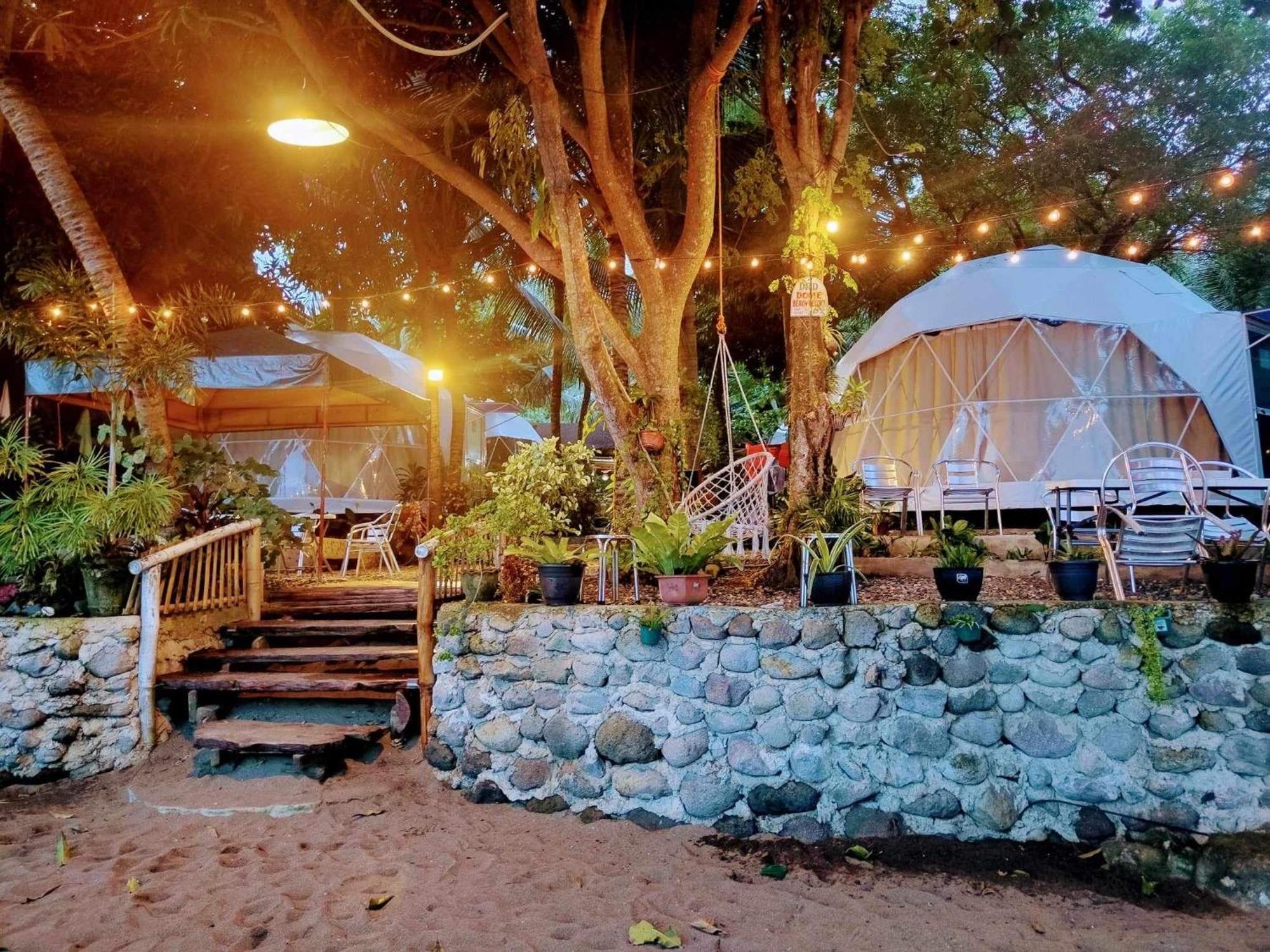 Glamping Dome Dauin Beach Resort Exterior foto