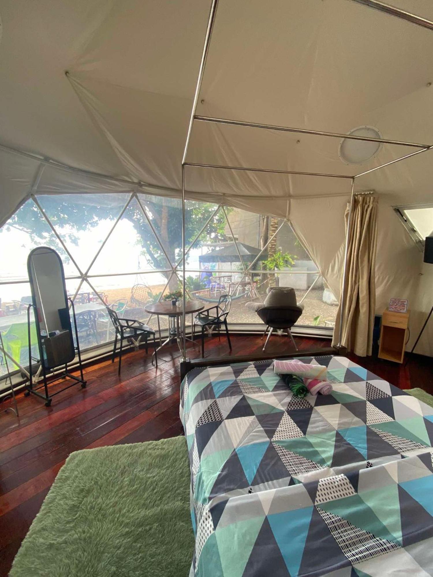 Glamping Dome Dauin Beach Resort Exterior foto