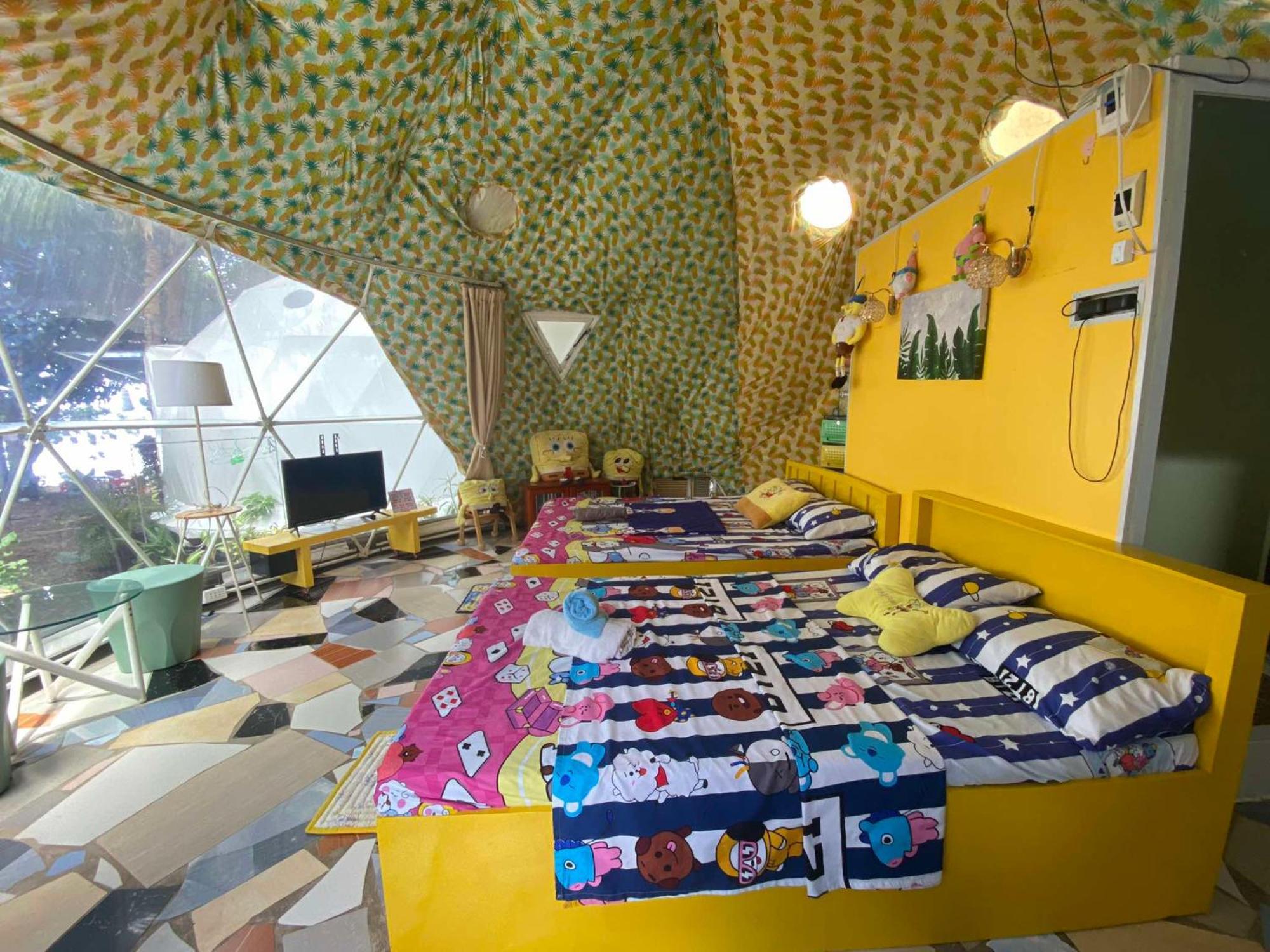 Glamping Dome Dauin Beach Resort Exterior foto