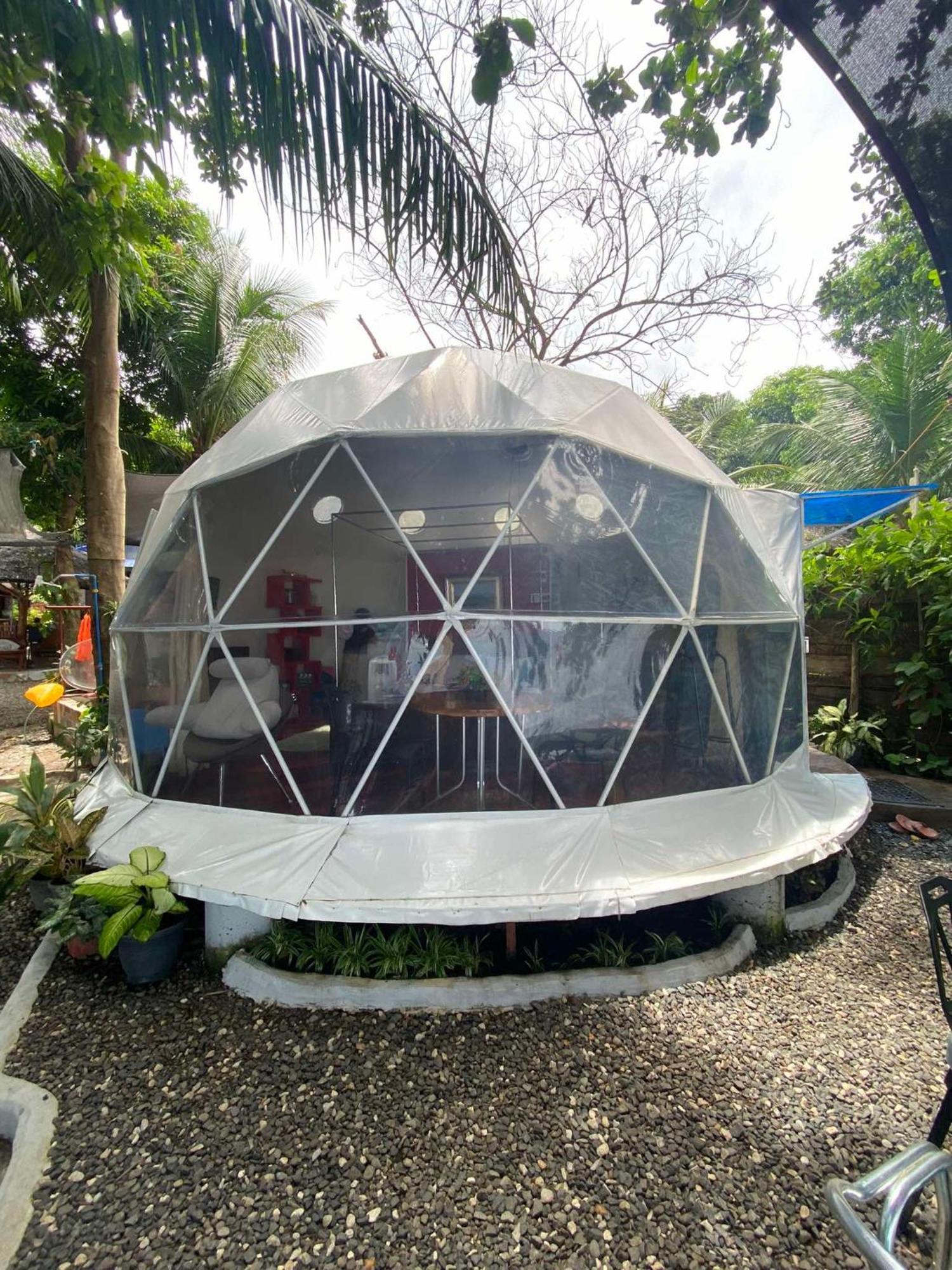 Glamping Dome Dauin Beach Resort Exterior foto